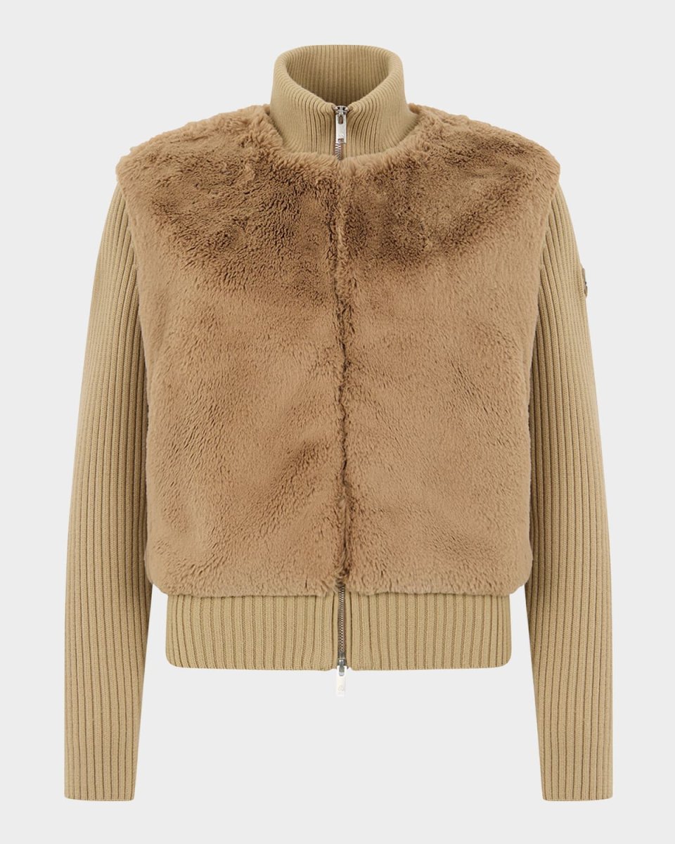 Dua Bunny Faux Fur Sweater Jacket